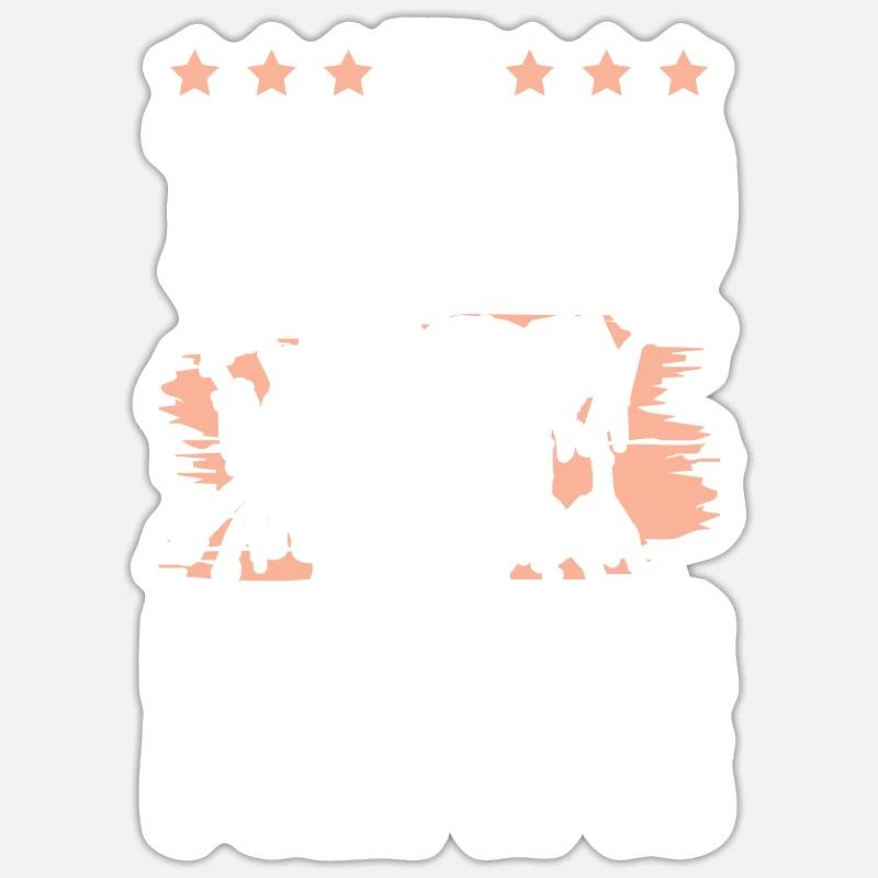 drummer spruch - Sticker Größe S (10 x 10 cm) - Mattweiß
