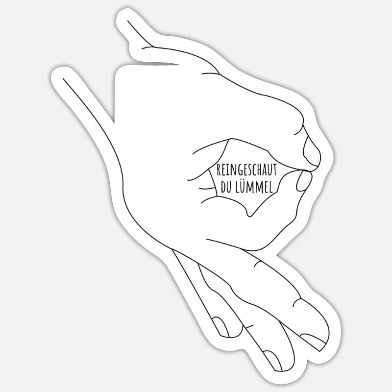Sticker taille S (10 x 10 cm) - 