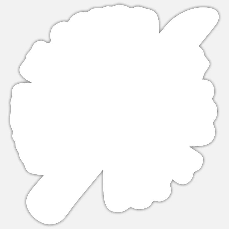 When In Doubt Cut It Out Sticker size S (10 x 10 cm)