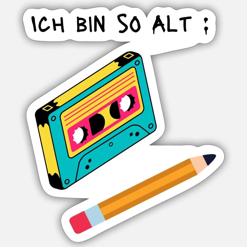 Sticker Größe S (10 x 10 cm) - 