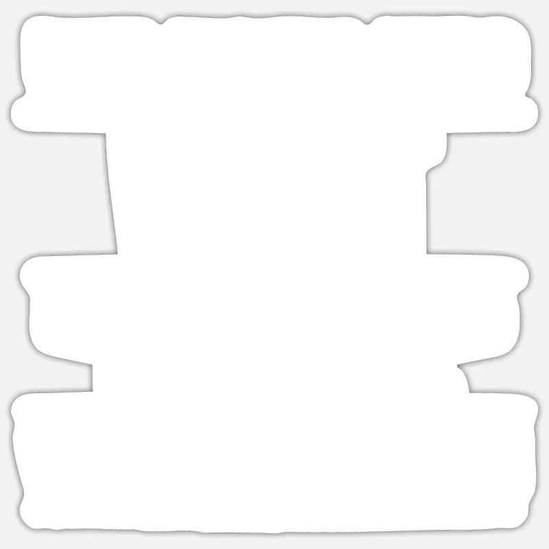 Wer nichts wird - wird Wirt, danach Versicherung! Sticker Größe S (10 x 10 cm)