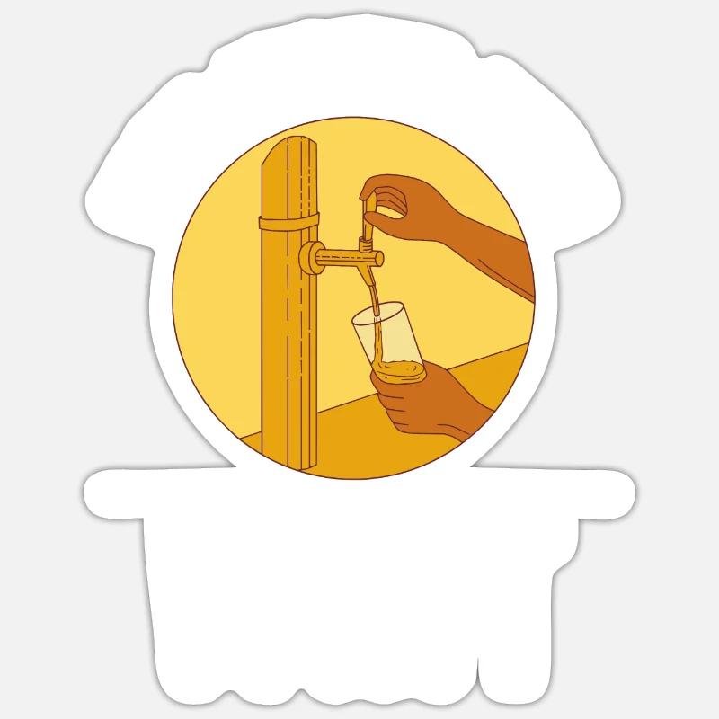 Sticker Größe S (10 x 10 cm) - 