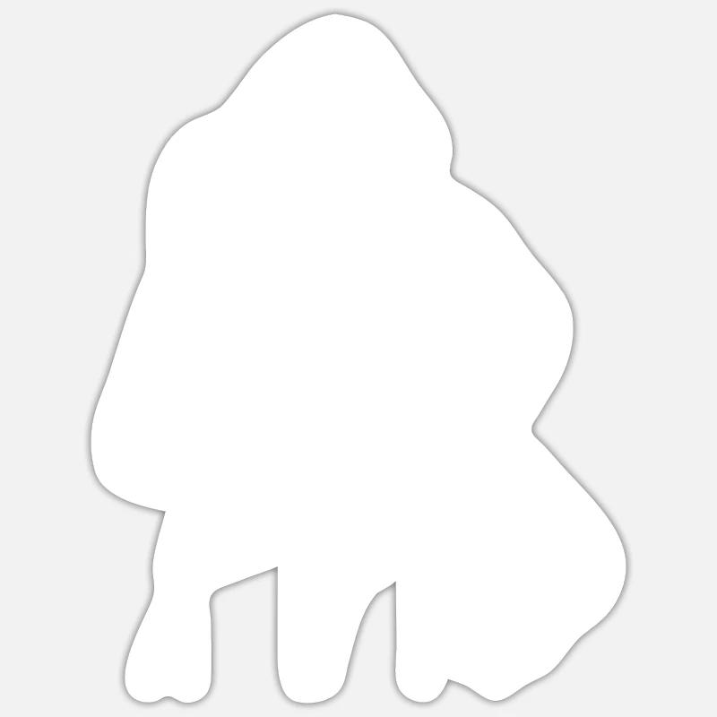 Pompiers - Sticker taille S (10 x 10 cm) - blanc mat