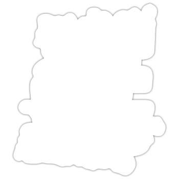 Lustiges Mathematik Geschenk zum 18. Geburtstag - Sticker Größe S (10 x 10 cm) - Mattweiß - Vorne