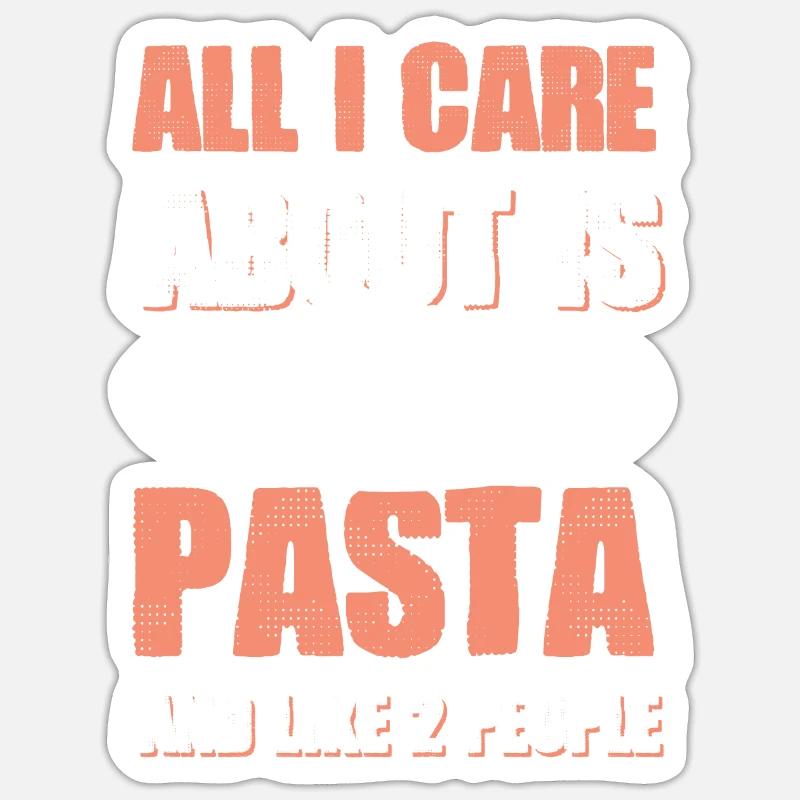 Pasta spaghetti Sticker size S (10 x 10 cm)