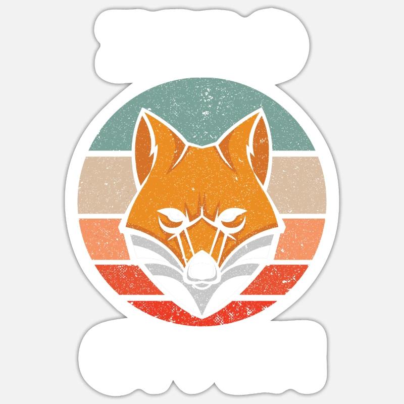 Zero Fox Given Sticker size S (10 x 10 cm)