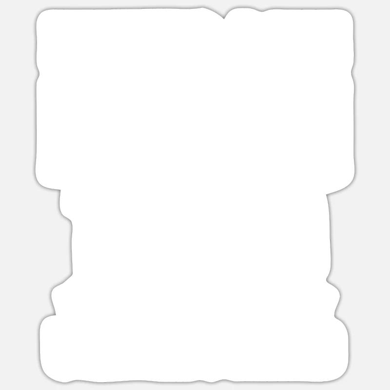 James Gift - Sticker size S (10 x 10 cm) - white matte
