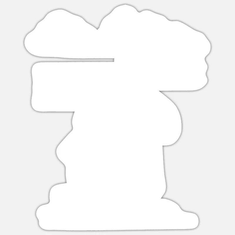 What Are Clouds Made Of Funny Programming Software Sticker size S (10 x 10 cm)