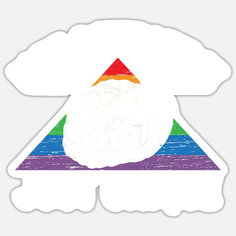 Non défectueux juste neurodiversité unique TDAH - Sticker taille S (10 x 10 cm) - blanc mat