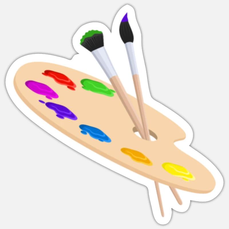 For Painter Sticker size S (10 x 10 cm)