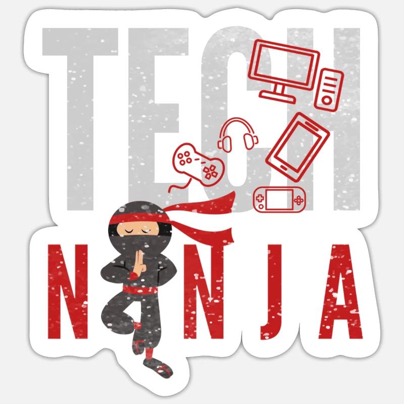 tech, tech analyst, programmateur, Sticker taille S (10 x 10 cm)