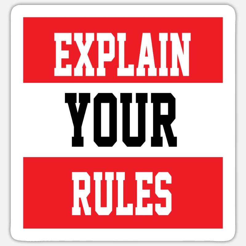 Sticker size S (10 x 10 cm) - 