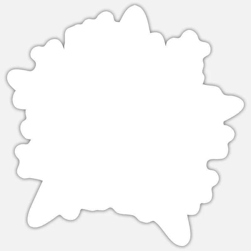 I'm already 4 - Sticker size S (10 x 10 cm) - white matte