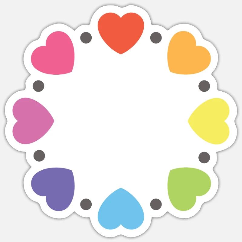 Sticker Größe S (10 x 10 cm) - 