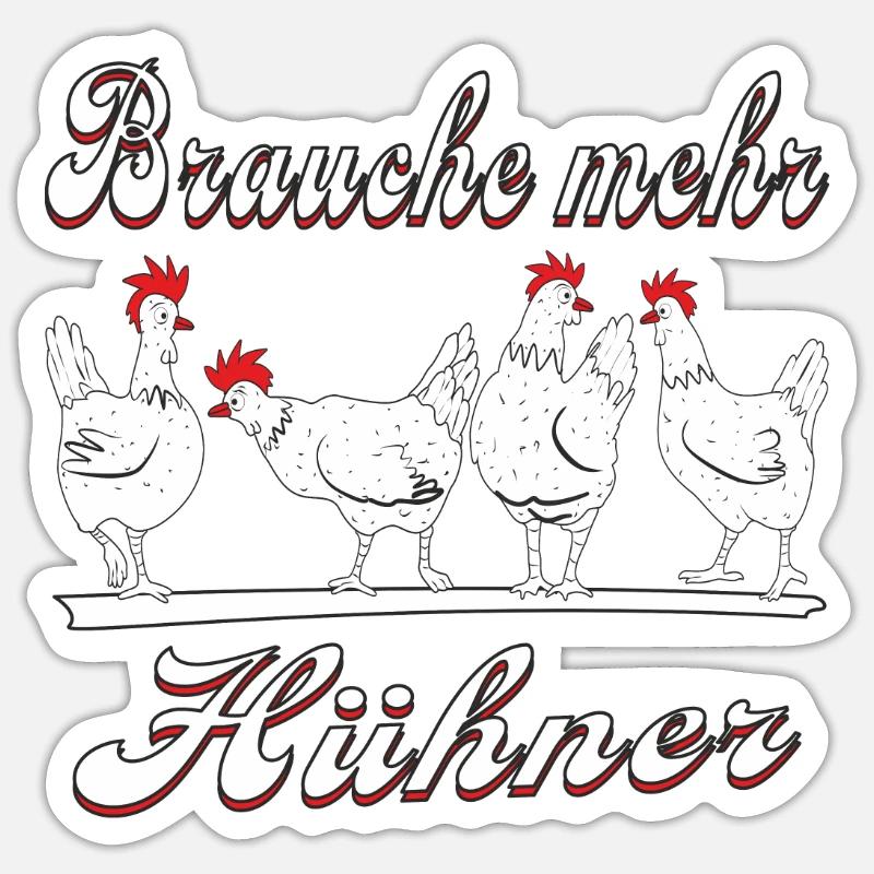 Sticker Größe S (10 x 10 cm) - 