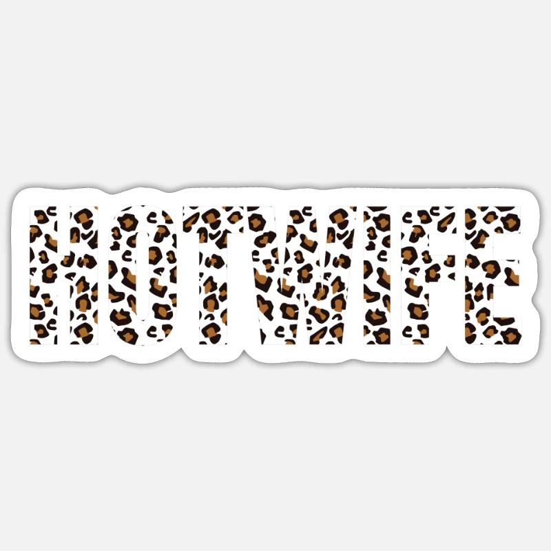 Larves de léopard Sticker taille S (10 x 10 cm)
