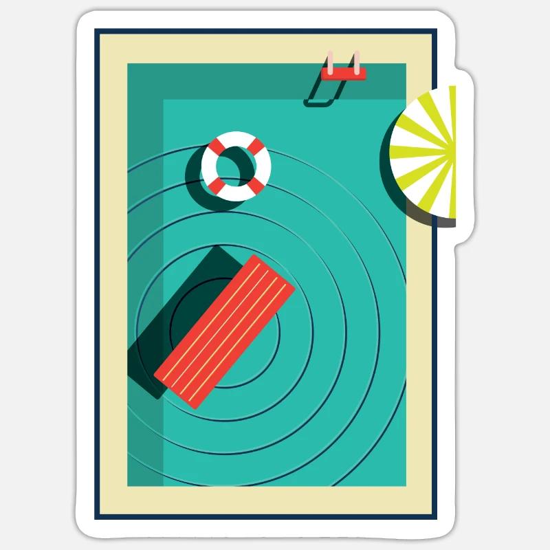 Sticker Größe S (10 x 10 cm) - 