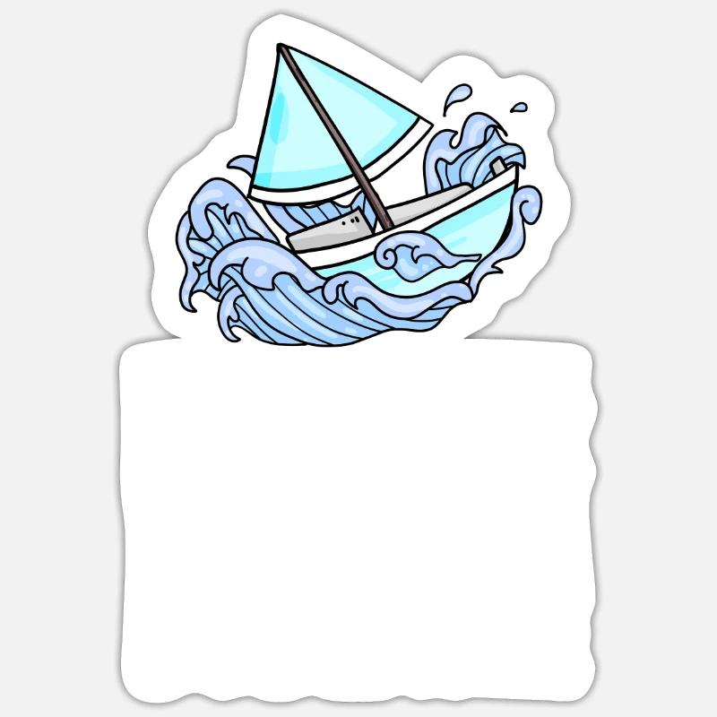 Bodensee See Sticker Größe S (10 x 10 cm)