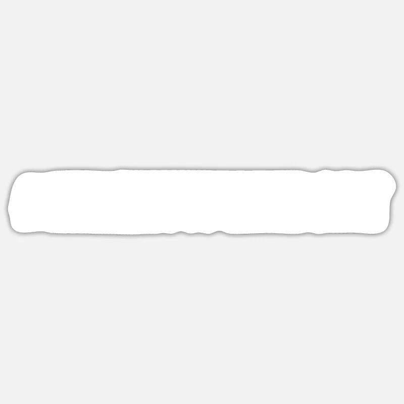 #GeilerTypMitBart Geilertypmitbart Geiler Typ Bart - Sticker Größe S (10 x 10 cm) - Mattweiß