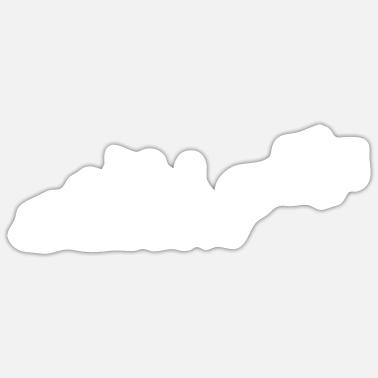 Cavalli da corsa evolution Adesivo