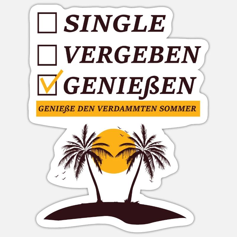 Sticker Größe S (10 x 10 cm) - 