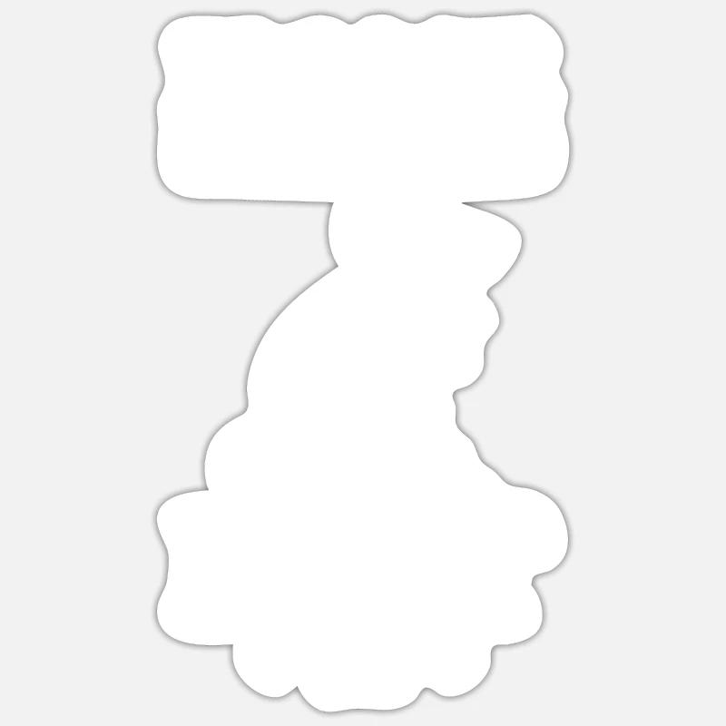 Sticker taille S (10 x 10 cm) - 