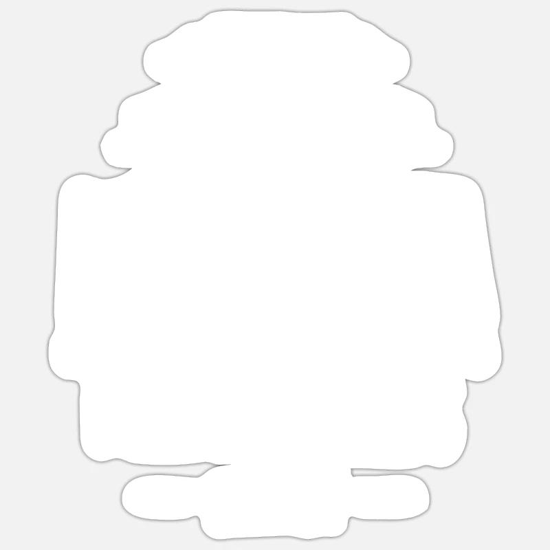 Beste Mama - Sticker Größe S (10 x 10 cm) - Mattweiß
