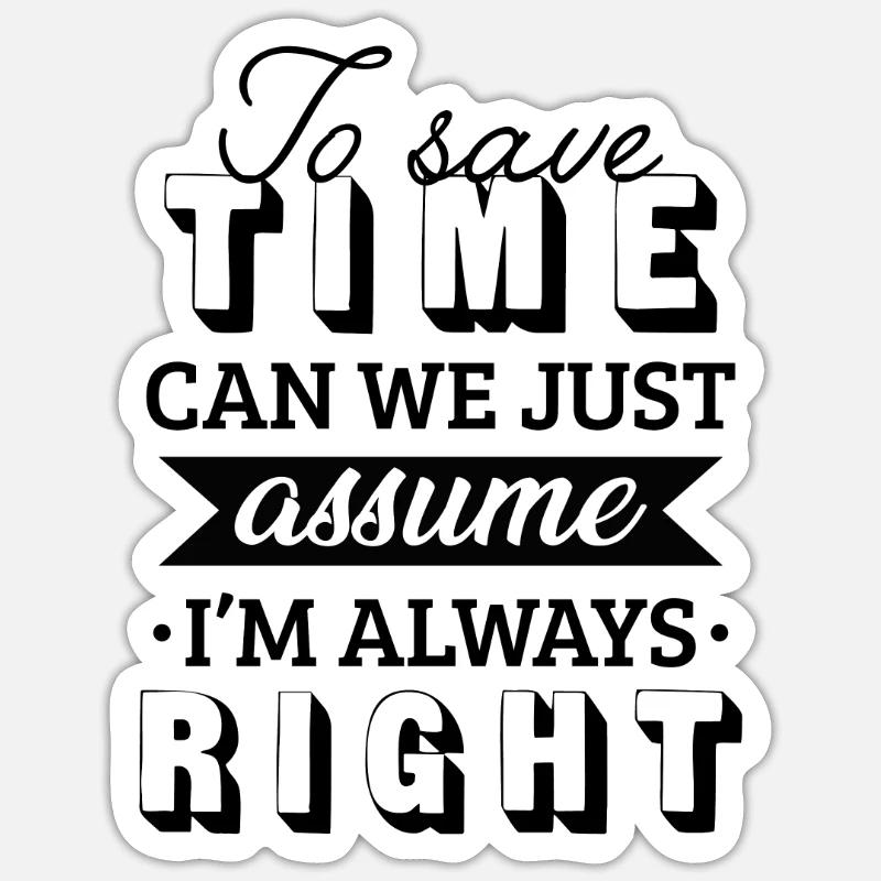 Klugscheisser Besserwisser Spruch - Sticker Größe S (10 x 10 cm) - Mattweiß