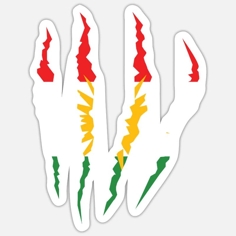 Kurdistan - Sticker size S (10 x 10 cm) - white matte