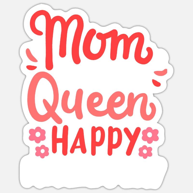 Mama Muttertag Sticker Größe S (10 x 10 cm)