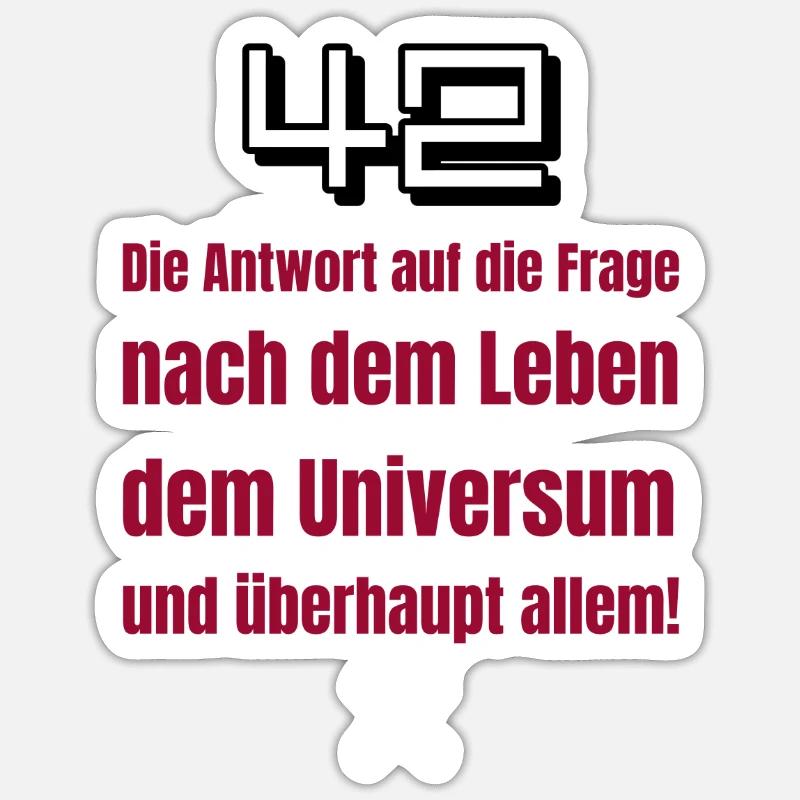 Sticker Größe S (10 x 10 cm) - 