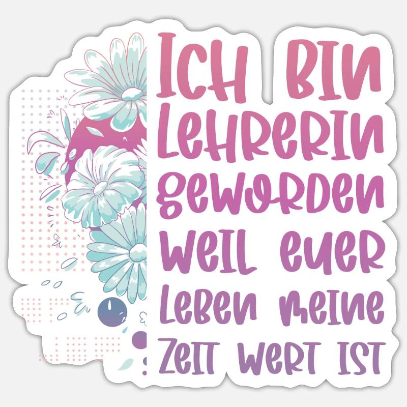 Sticker Größe S (10 x 10 cm) - 