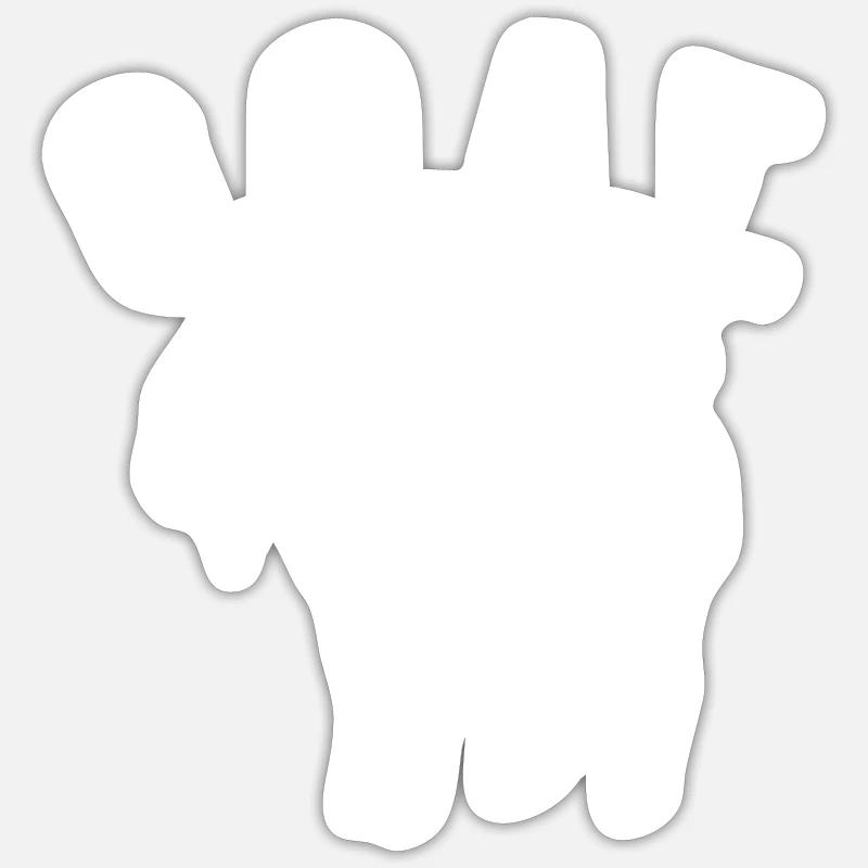 Sticker Größe S (10 x 10 cm) - 