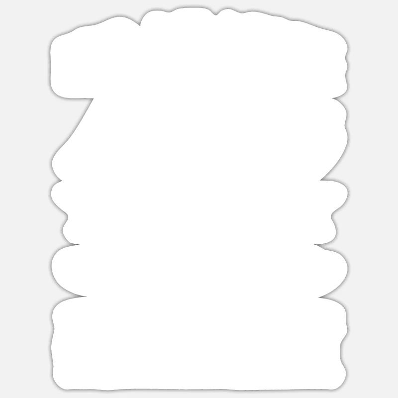 Beste Mama wird zur Oma - Sticker Größe S (10 x 10 cm) - Mattweiß