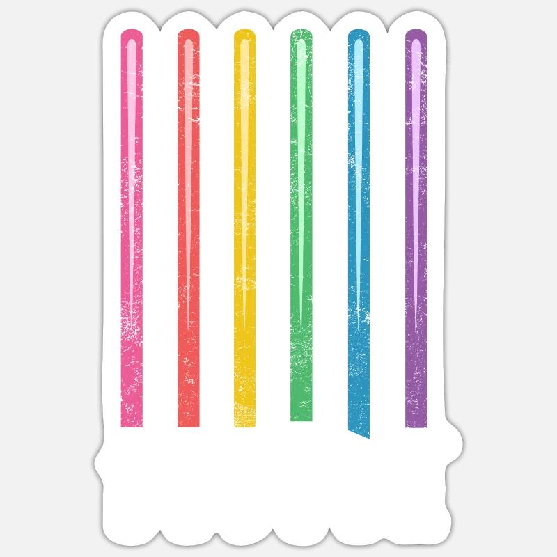 Pride Rainbow CSD LGBT Sticker size S (10 x 10 cm)