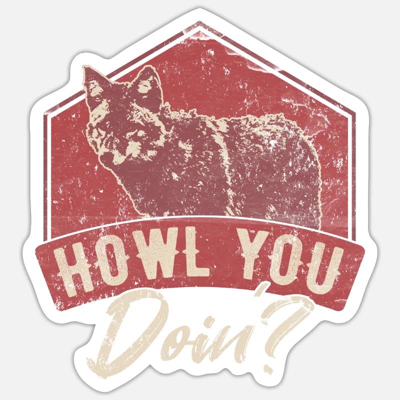 Wolf Wolves Sticker size S (10 x 10 cm)