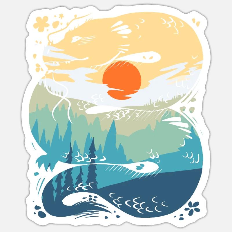Sticker taille S (10 x 10 cm) - 