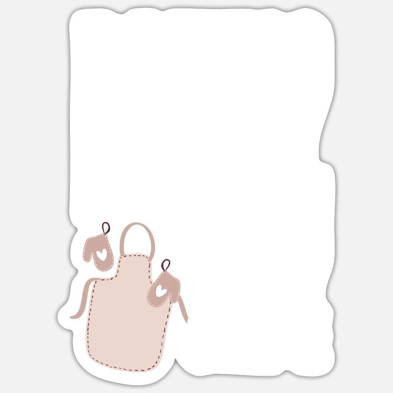 Baker Baking Pastry Chef Sticker size S (10 x 10 cm)