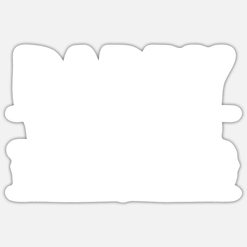 daddy Man Myth Legend - Sticker size S (10 x 10 cm) - white matte