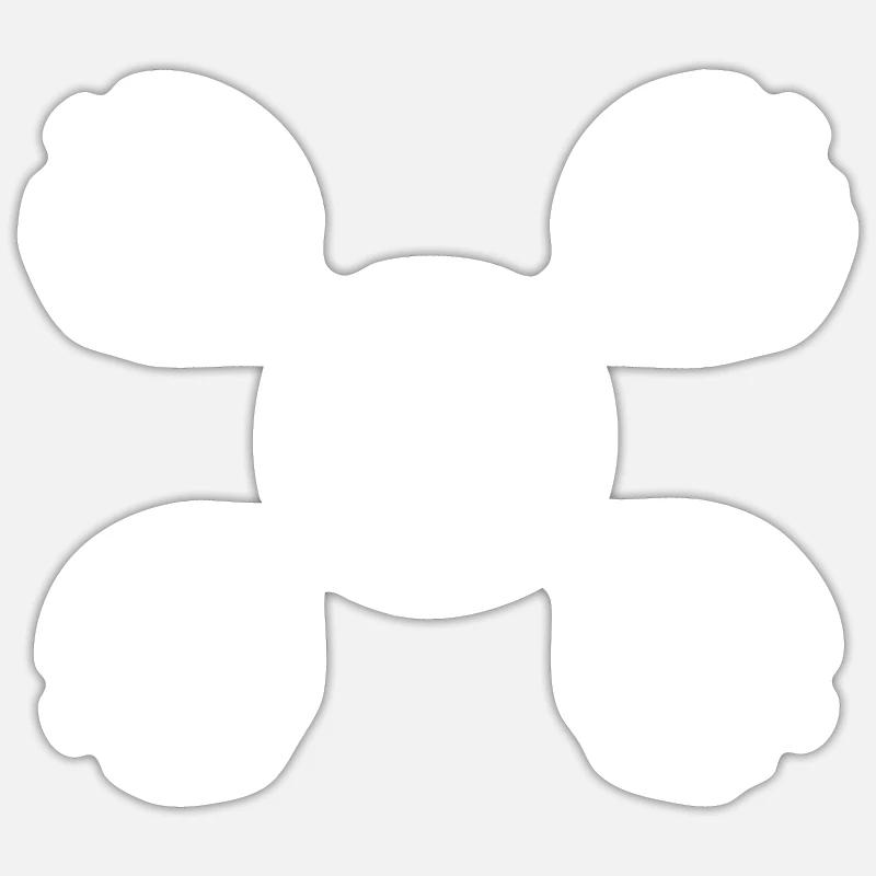 Sticker taille S (10 x 10 cm) - 