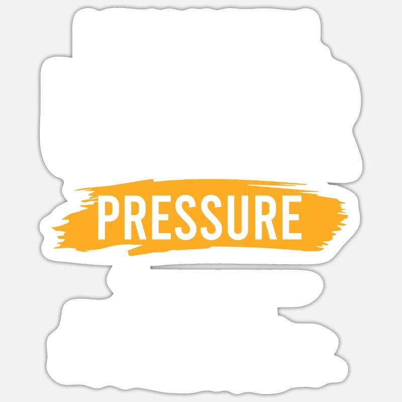 spruch tauchen - Sticker Größe S (10 x 10 cm) - Mattweiß