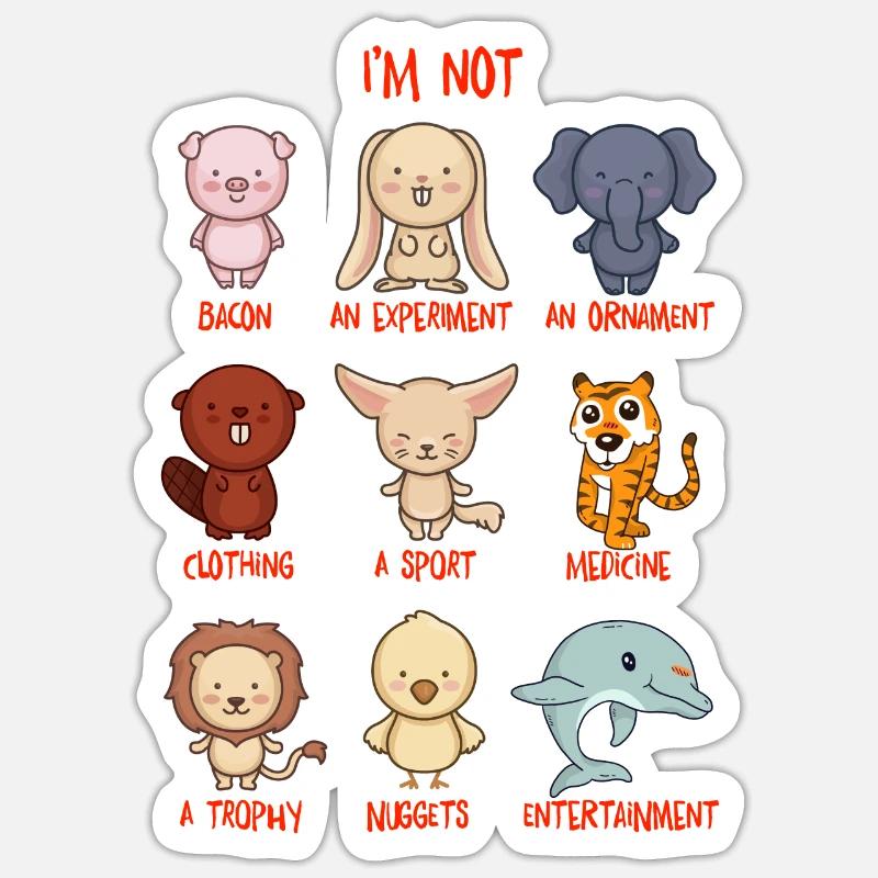 Sticker Größe S (10 x 10 cm) - 