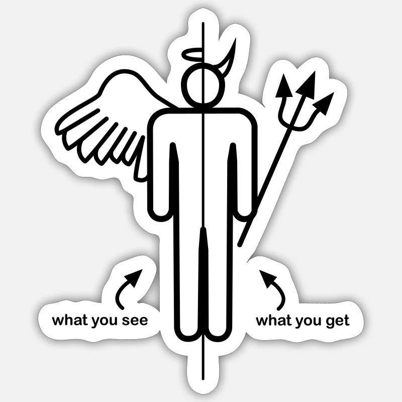 Sticker Größe S (10 x 10 cm) - 