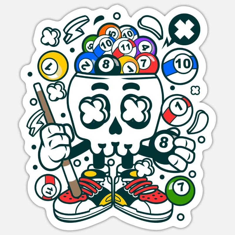 Sticker Größe S (10 x 10 cm) - 