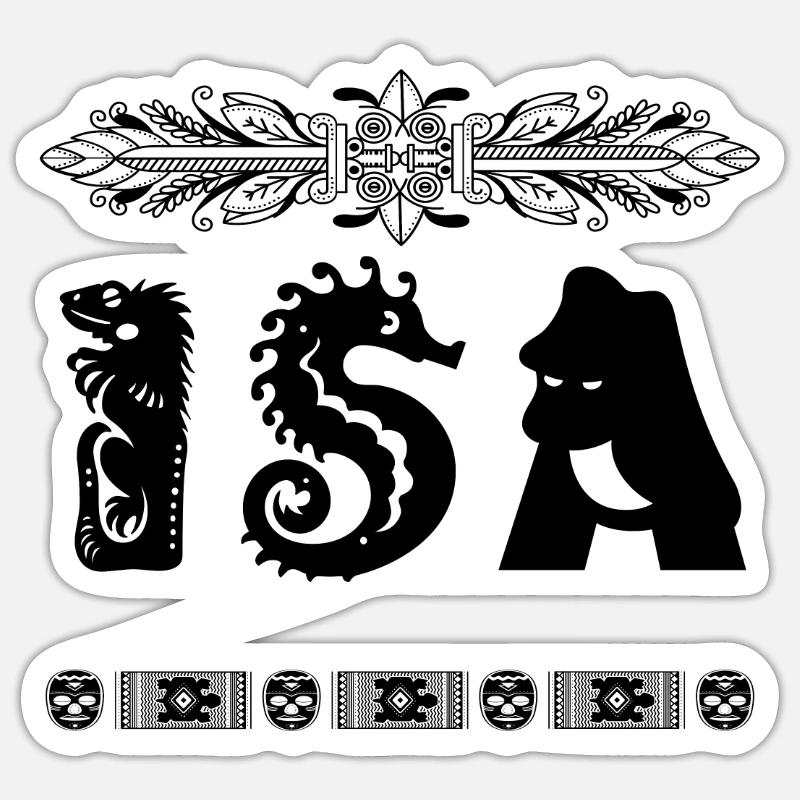 Sticker taille S (10 x 10 cm) - 