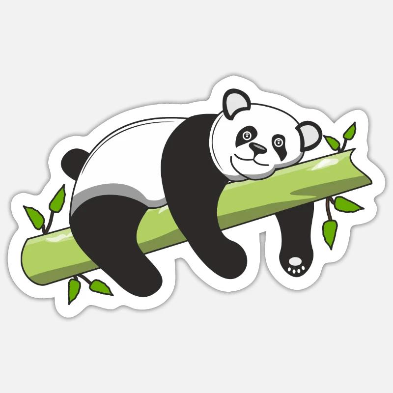 PANDA BEAR Sticker size S (10 x 10 cm)