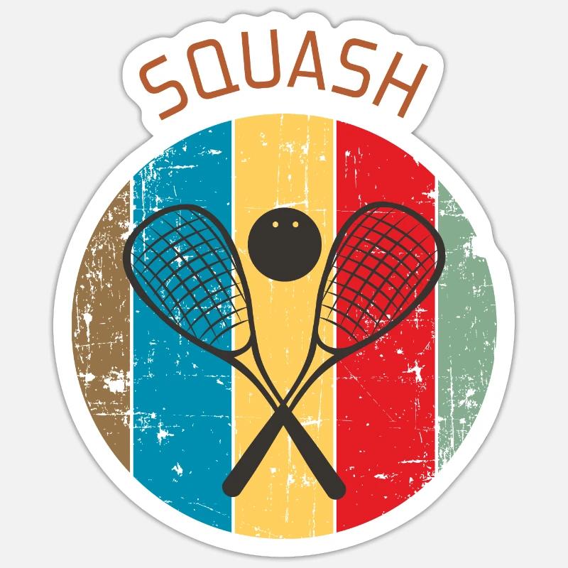 squash Sticker size S (10 x 10 cm)