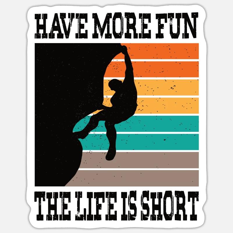 Escalade Escalade Prose Escalade Escalade Sticker taille S (10 x 10 cm)