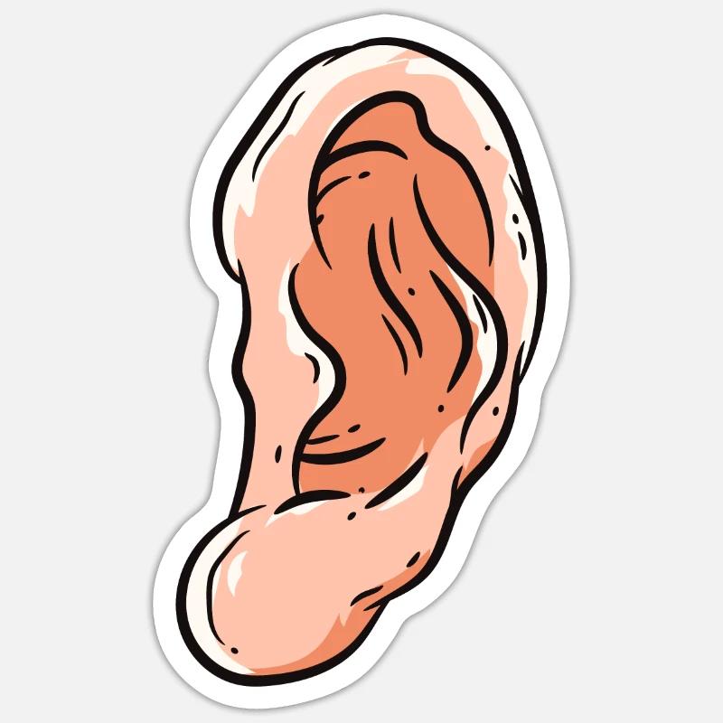 ear Sticker size S (10 x 10 cm)