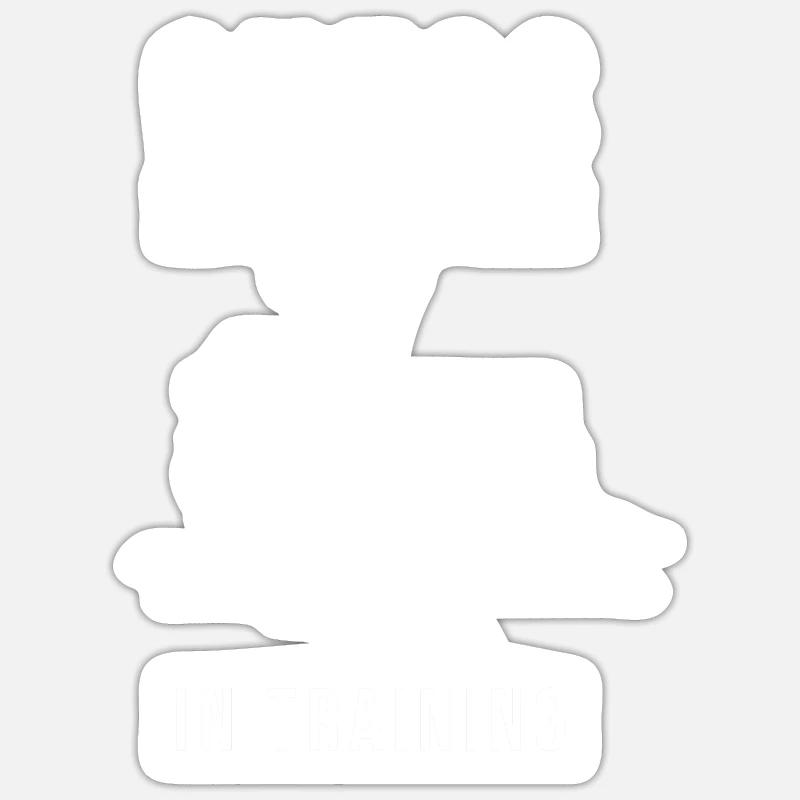 Échecs d’échecs Cadeau - Sticker taille S (10 x 10 cm) - blanc mat